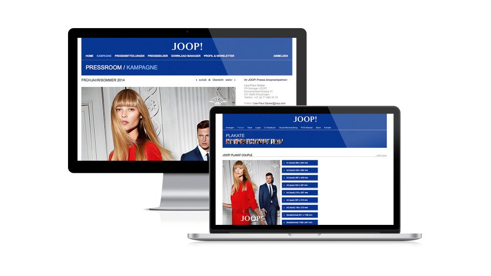 coma2 e-branding - JOOP! B2B Marketing - 1
