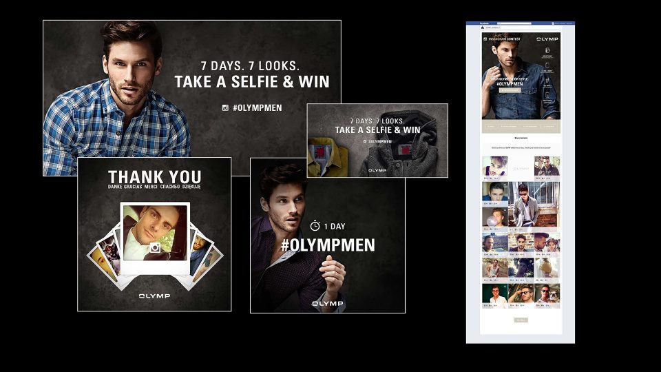 coma2 e-branding - OLYMP Instagram Kampagne - 1