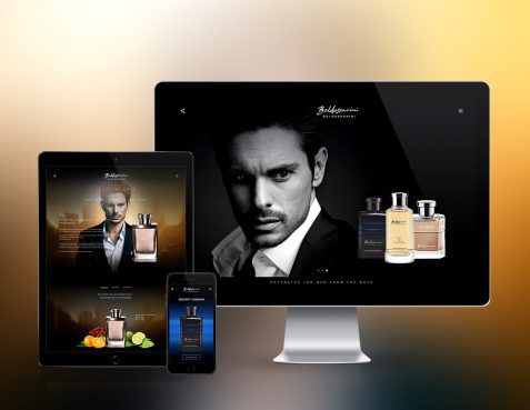 Baldessarini Fragrances Website
